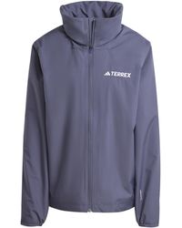 adidas - Terrex Multi Essentials 2 Layer Rain Jacket - Lyst