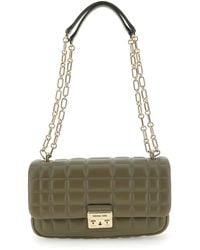 Michael Kors - 30R4G2RL7L-367 LG CONV CHAIN SHLDR SAFARI GREEN Size One Size - Lyst