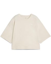 PUMA - Wardrobe ESS Kurzes Oversized-T-Shirt L - Lyst