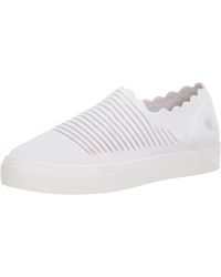 skechers poppy breezy street mesh slip on trainers