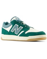 New Balance - Bb480lpa 480 Beige/green Uk 7.5 - Lyst