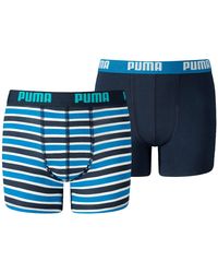 PUMA - Basic Boxer Printed Stripe - Lyst
