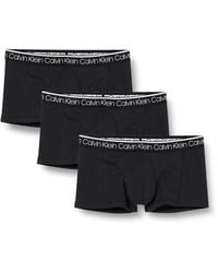 Calvin Klein - 's 3-pack Of Boxers 3 Pk Low Rise Trunks With Stretch - Lyst