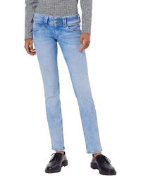 Pepe Jeans - Venus Straight Jeans - Lyst