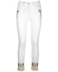 desigual white jeans
