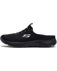 Skechers - Summits Swift Step ,ladies Trainers,skater,sports Shoe,slipper,slip-on,low-top,width: Regular,removable Insole,schwarz,37 Eu / 4 - Lyst