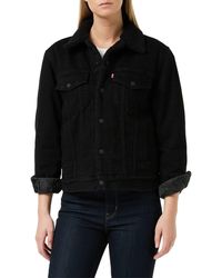Levi's - Ex-Friend Trucker, Giacca in Jeans Donna - Lyst