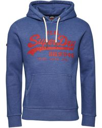Superdry - Vintage VL OD Marl Hood Sweat-Shirt À Capuche Sport - Lyst
