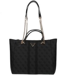 Guess - Noreen Shopper Coal Logo - Lyst