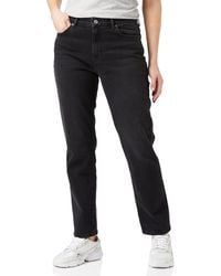 French Connection - Palmeria Stretch Recycled High Rise Straight Leg Denim Jeans - Lyst