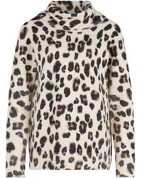 Betty Barclay - Strickpullover mit Kragen Beige/Grau,46 - Lyst