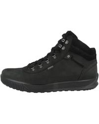 Ecco - 501834 Byway Tred Black Ankle Boot 10.5-11 Uk - Lyst