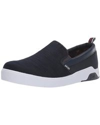 ben sherman leigh slip on canvas trainers