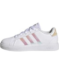 adidas - Grand Court Lifestyle Lace Tennis Shoes Sneaker - Lyst