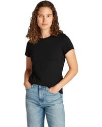 Calvin Klein - Ck Jeans Logo Elastic T-shirt J20j225540 - Lyst