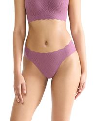 Sloggi - Calzoncillos para Mujer Zero Feel Bliss High Leg Briefs - Lyst