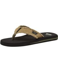 Quiksilver - Aqyl100047 Flip Flops - Lyst