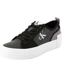 Calvin Klein - Jeans Vulcanized Sneaker Bold Low mit Plateau - Lyst