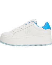 Tommy Hilfiger - Tjw Flatform Patent Sneaker En0En02864 Low Top - Lyst