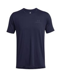 Under Armour - S Vanish Energy Short Sleeve T-shirt Tee Top Midnight Navy M - Lyst