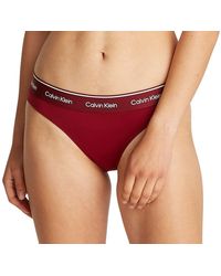 Calvin Klein - Bas de Bikini avec Ceinture Emblématique - Lyst