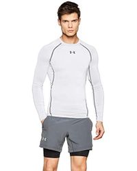 under armour men's ua heatgear flyweight crew undershirt