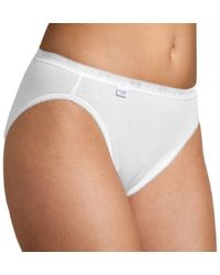 Sloggi - 1 X Basic+ Cotton Rich Tai Brief White 10 - Lyst