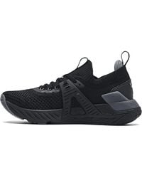 Under Armour - S Project Rock 4 Training Shoes Black/grey 6 - Lyst