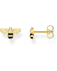 Thomas Sabo - Earring Studs Bee 925 Sterling Silver H2052-565-7 - Lyst