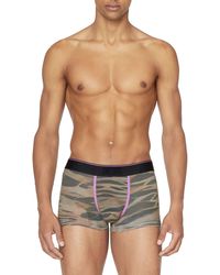 DIESEL - Boxer lungo con stampa camouflage - Lyst