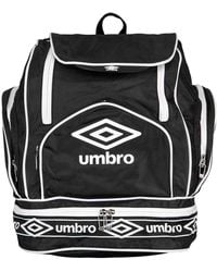 Umbro Unisex Adults' Retro Italia Backpack, Black-white, Unica