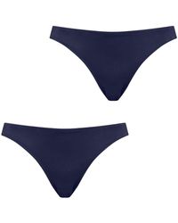 PUMA - Swim Classic Bikini Bottom 2er Multipack XS S M L XL Schwarz Blau Rot Badehose Bikini Höschen 20% Elasthan - Lyst