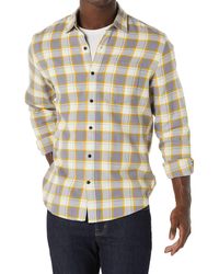 Amazon Essentials - Regular-fit Long-Sleeve Flannel Shirt Camisa - Lyst