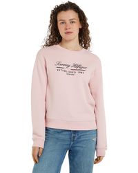 Tommy Hilfiger - Sudadera Mujer con Cuello Redondo - Lyst