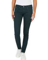 Pepe Jeans - Soho, Pantaloni Donna, Verde - Lyst
