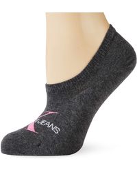 Calvin Klein Socks s Liner 1p Jeans Logo Brooklyn Socks - Grau