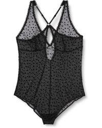 Calvin Klein Bodysuit Camiseta sin gas - Negro