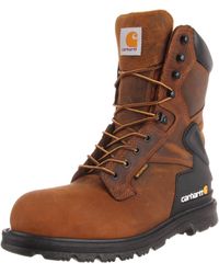 Carhartt - S Cmw8200 8 Steel Toe Work Boot,bison Brown,11 W Us - Lyst