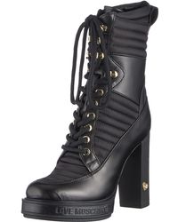 Stivali traforati in suede Moschino Cheap\u0026Chic - Lillashop Outlet Online