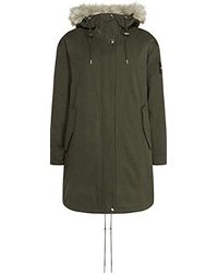 Calvin Klein K20K201191 Peached Parka Capospalla E Giubbotti Donna - Verde
