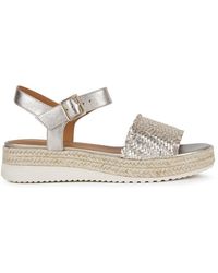 Geox - D Eolie F Wedge Sandal - Lyst