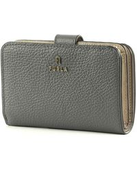 Furla - Camelia Compact Wallet with Zip M Soil + Fullmoon Int. - Lyst