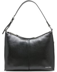 Calvin Klein - Max Top Zip Hobo Shoulder Bag - Lyst