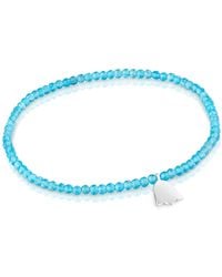Tous - Elastisches Armband mit runden Apa-Kugeln und Tulpenmotiv aus Sterlingsilber 17 cm lang - Lyst