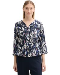 Tom Tailor - Bluse mit Muster - Lyst