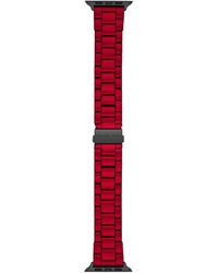 Michael Kors - Red Stainless Steel Band For Apple Watch® - Lyst