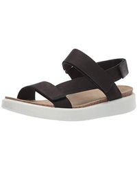 Ecco Corkspheresandal, Sandales Bride Cheville - Noir