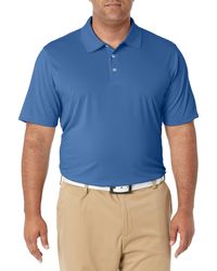 Amazon Essentials Regular-fit Pocket Jersey Polo in Blue for Men | Lyst
