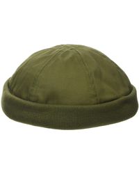 Tommy Hilfiger TJM Docker Flag Hat Gorro Estilo Aviador - Verde