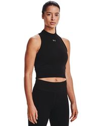 Under Armour - S Rush Seamless Crop Top - Lyst
